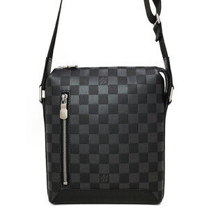 Louis Vuitton Damier Infini Black Discovery Messenger Shoulder Bag